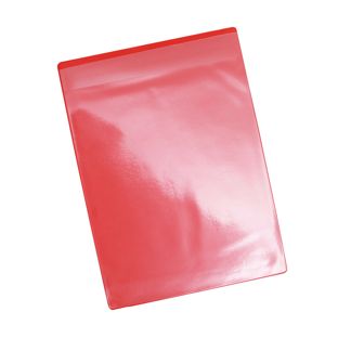 Magnetická pouzdra na dokumenty A4 formát na výšku, červená 
