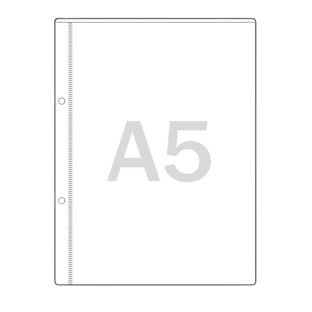 Sheet protectors A5, soft-PVC 180 micron 