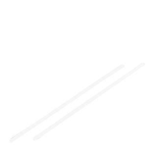 File prongs 160 mm, white 