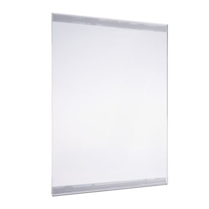 Acrylic pocket with magnetic strips 