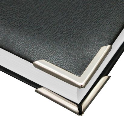 Knihařské růžky Kov PS 31 - 31 x 31 mm  | poniklovaný 
