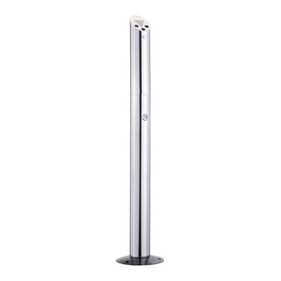 Standing ashtray SYDNEY, stainless steel, silver 