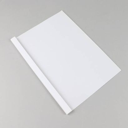 Obal pro tepelnou laminaci A4, lepenka s vysokým leskem, 60 listů, bílé provedení 6 mm