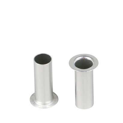 Hollow eyelets, 130 - 160 sheets, silver 17 mm