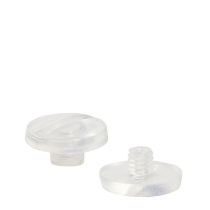 Knihařské plastové šrouby, 3.5 mm | transparentní provedení 