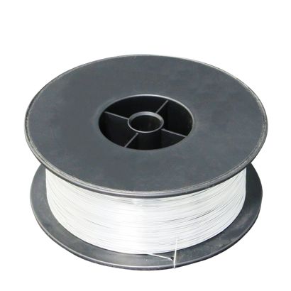 Železný šicí drát stříbrná  | No. 24 - ⌀ 0,60 mm  | Cívka s cca 2 kg 