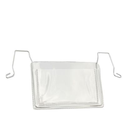 Kapsy na dokumenty s drátěným třmenem 125 x 80 mm, široká strana otevřená 