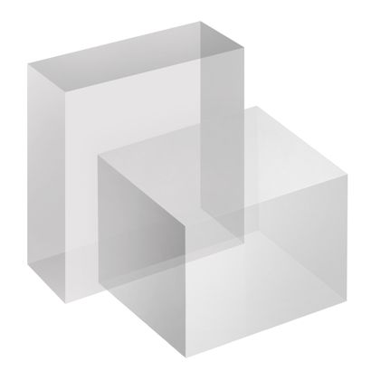 Akrylový blok, transparentní 