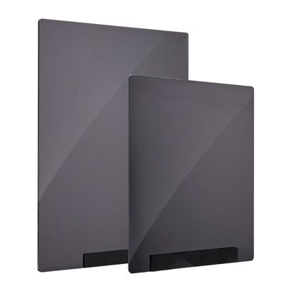 Acrylic plate for variable insertion system MODUL, black chalkboard, PMMA 