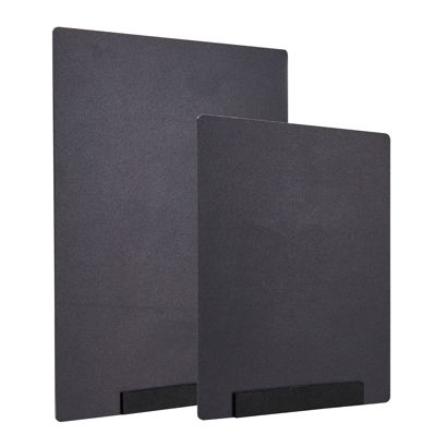 Chalkboard for variable insertion system MODUL, black, PP 