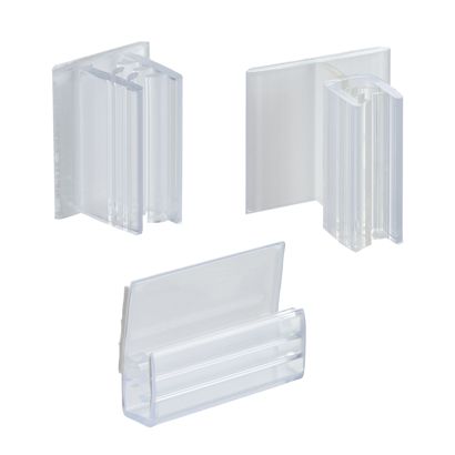Super grip clip, self-adhesive 