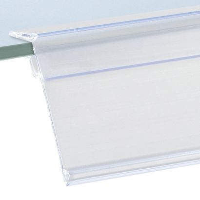 Data strips GLS for glass shelves 