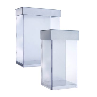 Box na letáky outdoorový s víkem, extra hluboký, Indisplay Shieldbox 
