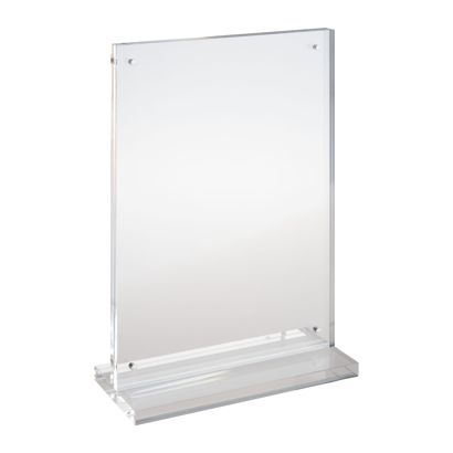 Magnetický reklamní stojánek ve tvaru T A5 - 148 x 210 mm  | Formát na výšku 