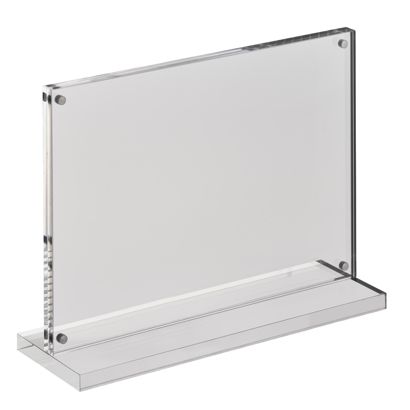 Magnetický reklamní stojánek ve tvaru T A5 - 210 x 148 mm  | Formát na šířku 