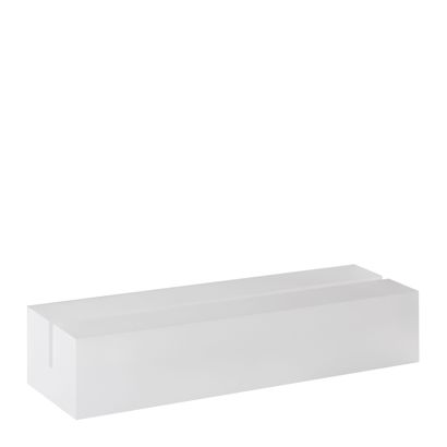 Acrylic card holder transparent  | matt  | 100 mm