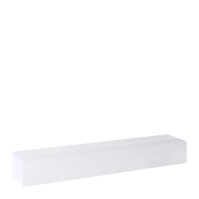 Acrylic card holder transparent  | matt  | 150 mm