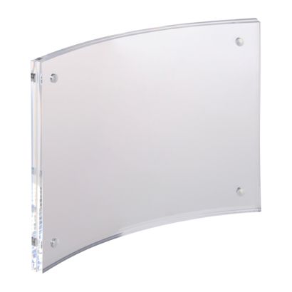 magnetický rámeček na fotografie, zakřivený 100 x 150 mm/A6  | transparentní provedení 
