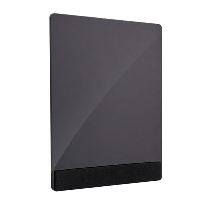 Acrylic plate for variable insertion system MODUL, black chalkboard, PMMA A7