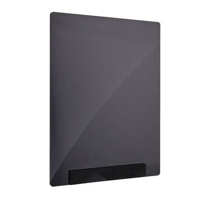 Acrylic plate for variable insertion system MODUL, black chalkboard, PMMA A6