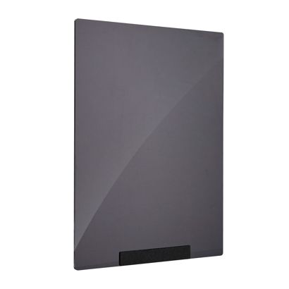 Acrylic plate for variable insertion system MODUL, black chalkboard, PMMA A5
