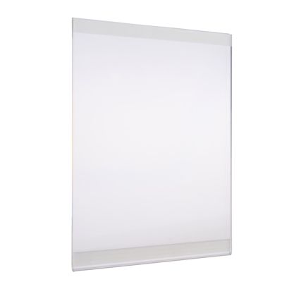 Acrylic pockets with PE foam adhesive tape A5  | portrait format 