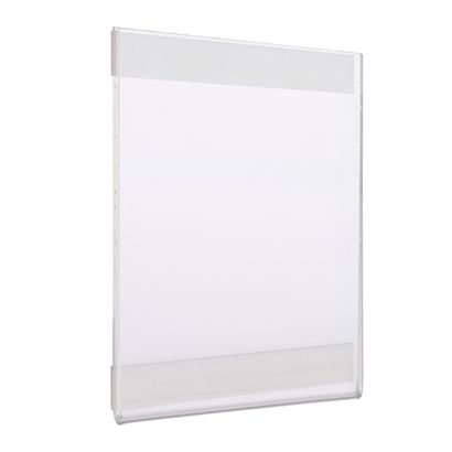 Acrylic pockets with PE foam adhesive tape A7  | portrait format 