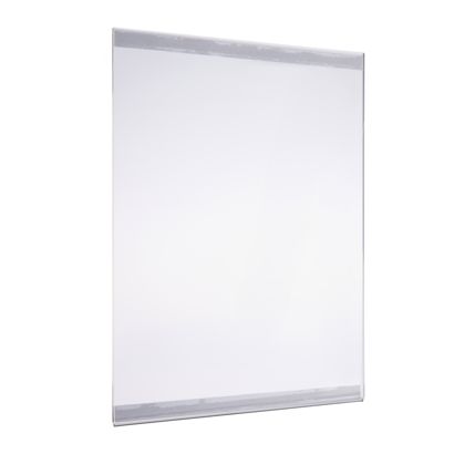 Acrylic pocket with magnetic strips A4  | portrait format 