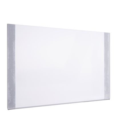 Acrylic pocket with magnetic strips A5  | landscape format 