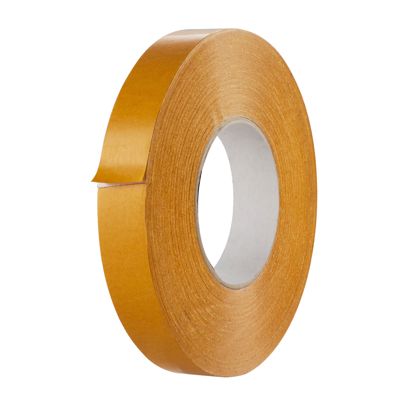 Oboustranná PVC lepicí páska, bílá, akrylátové lepidlo se silnou přilnavostí, CLM22 25 mm