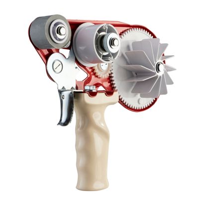 Hand dispenser for double-sided special paper adhesive tape up to 25 mm roll width 