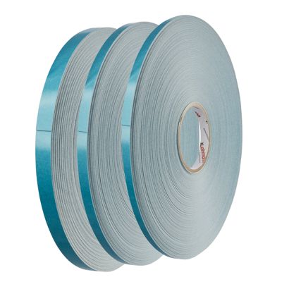 DuploCOLL 918, double-sided foam adhesive PE tape, white, 1 mm thick, strong adhesive 