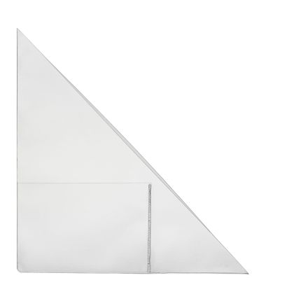 Trojúhelníkové kapsy s kapsou na vizitky, samolepicí, PP folie, transparentní 170 x 170 mm – vlevo 