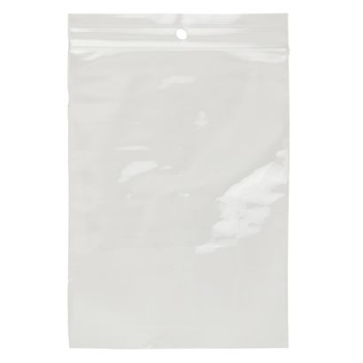 Zip sáček, s kulatým otvorem, PP folie 120 x 170 mm