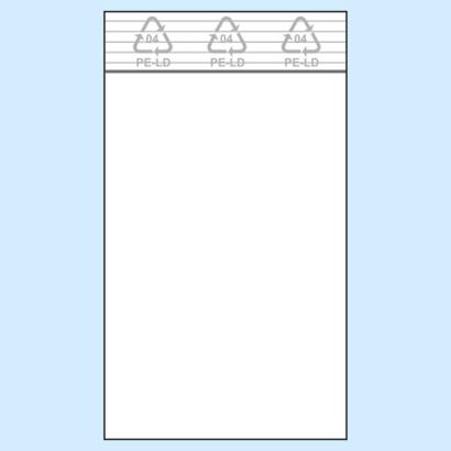 Zip lock bags, PE foil 35 x 55 mm | 50 µm