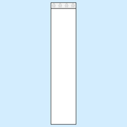 Zip sáček, PE folie 45 x 220 mm | 50 µm