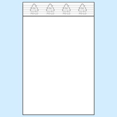 Zip lock bags, PE foil 50 x 80 mm | 50 µm