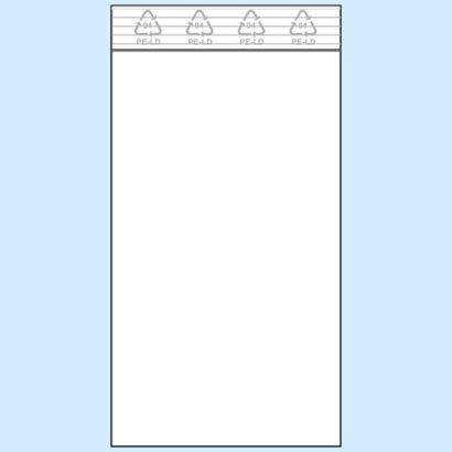 Zip lock bags, PE foil 50 x 100 mm | 50 µm