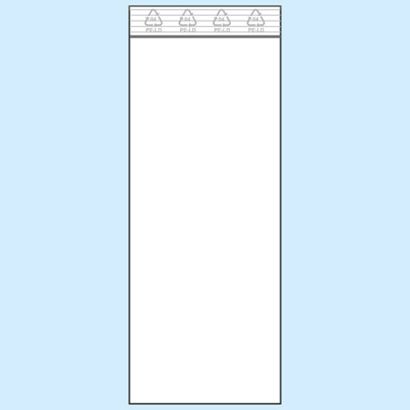 Zip lock bags, PE foil 50 x 130 mm | 50 µm