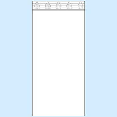 Zip lock bags, PE foil 110 x 220 mm | 90 µm
