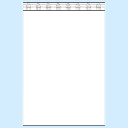 Zip lock bags, PE foil 220 x 280 mm | 50 µm