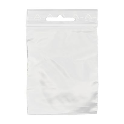 Zip lock bags, with euro hole, PE foil 50 µm | 180 x 250 mm 