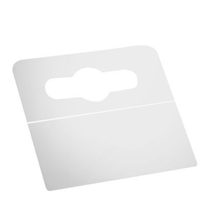 Euro slot hang tabs PET 40 x 32 mm | rigid