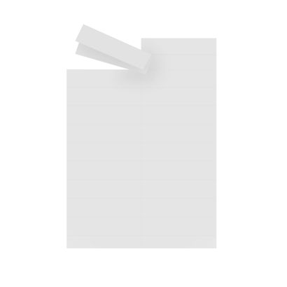 Shelf labels, A4 sheet 105 x 26 mm 