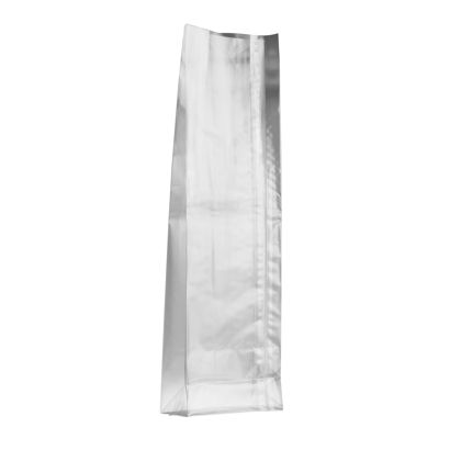 Sáček s blokovým dnem, se svarovým švem, OPP folie 100 x 60 x 370 mm  | 40 µm