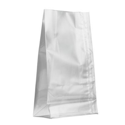 Sáček s blokovým dnem, se svarovým švem, OPP folie 140 x 80 x 260 mm  | 40 µm