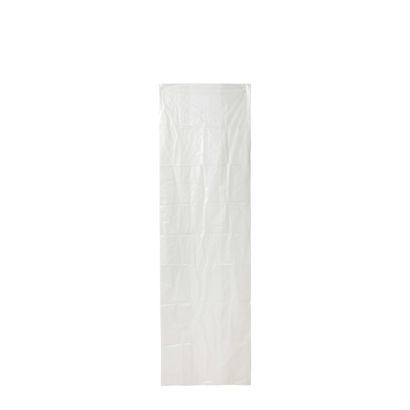 Sáčky s bočními záhyby, PE folie 65 µm s regenerátem (50 kusů v kartonu), 600 + 400 x 2000 mm 