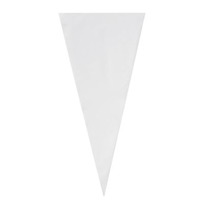 Cone bag, PP foil 40 micron 180 x 370 mm