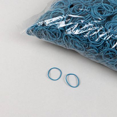 Rubber bands, blue 1 mm | 20 mm