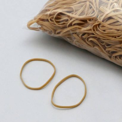Rubber bands, ecru 3 mm | 50 mm